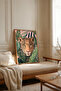 One Piece Wooden Framed Living Room Hall Kitchen Painting Tk2425