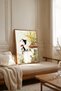 One Piece Wooden Framed Living Room Hall Kitchen Painting Tk2422