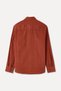 Men's Brown Regular Fit Long Sleeve Velvet Shirt - 7