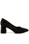 Women Rhinestones Embellished Pumps in Black - 2