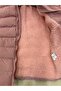 Plush Inside Nova Waterproof Fabric Slim Fit Winter Girl's Coat - 5