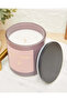 Pink Suede Jar Candle With Lid (170G) - 4