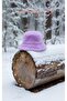 Women's Plush Bucket Hat in Lila Color - 3
