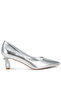 Women Metallic Fantasy Heel Pumps in Silver - 2