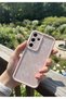 Samsung Galaxy A55 Compatible Case Soft Silicone Cover with Floral Ribbon Pattern