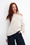 Boat Neck Knitwear Sweater K3480