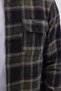 Men's Slim Fit Slim Fit Double Pocket Flap Sport Collar Checkered Lumberjack Shirt - 3
