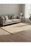 Beige Jacquard Area Rug