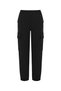 Black Knit Cargo Pants - 6