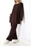 Plain Polyviscose Fabric Double Suit – Relaxed Fit Tunic & Pants Combination - 6