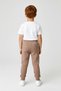 Unisex Girls-Boys Children's Elastic Waistband Elasticated Leg Hem Sweatpants Relaxed Fit - 2
