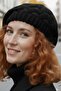 Women's Knitwear Knitted Painter Beret - 2