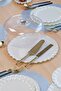 Solid Krem Wavy Platin 34 Parça Tea Time