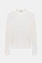 Black-Ecru-Brown-Beige Women's Crew Neck Finger-Loop Long Sleeve Bodysuit/Blouse - Pack of 4 - 3
