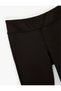 Slim Fit Sports Leggings with Double Waist Detail - 5