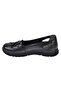 Genuine Leather Comfort Women's Shoes For-Anya Black - 3