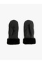 Faux Fur Detailed Lined Gloves - 2