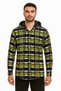 Men's Checkred Hoodie Shirt - Green