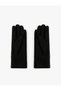 Glitter Gloves with Belt Detail - 2