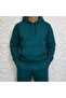 Men's Flat Hooded Oversize 3-Ply Shar Fleece-Lined L Cut Sweatshirt - 2