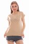 Black T-Shirt with a Detailed Woman's Face on It - 2