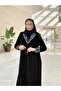 بليزر أسود من قماش الشموه الفخم - 3