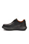 Black Genuine Leather Orthopedic Men's Casual Shoes 255220 m - 2