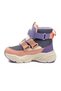 Powder-Colored, Furry Inside, Non-Slip, Cold-Resistant Girls' Boots 2087 P - 2