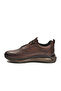 Brown Genuine Leather Airbagsole Sole Men's Sneaker 152-22053 m - 2