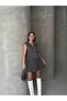 Set with Knitwear Vest and Pleated Skirt - 7