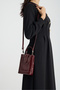 Women's Crossbody Leather Bag - 5