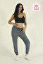 Women's Smoked Relaxed Fit Parachute Fabric Quick Dry Elasticated Leg Hem Sweatpants