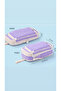 Kawaii Travel Large Capacity Oxford Cloth Multi-Compartment Large Size Pen Holder Pencil Case Gift - 6