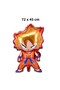 Anime Dragon Ball 1 Year Old Balloon Set Son Goku and Vegeta Balloon Dragon Ball Concept Birthday Balloon - 4