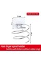Strong Adhesive Black Blow Dryer Hanger Hair Dryer Holder Magic Adhesive Blow Dryer - 5