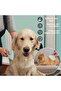 8 Pieces Pet Comb Scissors Set Cat and Dog Grooming Scissors Bath Brush Water Bowl - 3