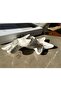 2-Pack Decorative Jewelry Plate/Candle Holder with Starfish Appearance - 2