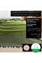 Multi-Purpose Bedspread and Sofa Cover - Double Size 200 X 250 Cm, Soft, Lightweight, Decorative Pique - 8