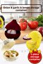Set of 3 Onion Garlic Lemon Storage Container