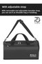Large Volume Travel Training Comfortable Unisex Polo Fitness Sports Bag with Front Pocket and Shoe Compartment - 2