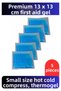 5-Pack Advantage Small Size Cold Hot Compress Ice Gel Thermogel Hand Foot Knee Pain Reusable