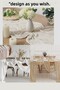 Bohemian Table Runner Tablecloth Modern Home Decor Wedding Engagement Special Occasion Tablecloth Dowry Set 100% Cotton - 4