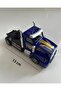Metal Pull and Drop Truck Head Car 13X5 cm Blue - 2