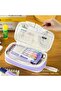 Kawaii Travel Large Capacity Oxford Cloth Multi-Compartment Large Size Pen Holder Pencil Case Gift - 6