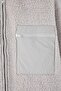 Winter Essentials Gri Kalın Polar Fermuarlı Dik Yaka Cepli Örme Sweatshirt TBBAW26AO00022 - 7