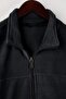 Antrasit Regular/Normal Kesim Fermuarlı Polar Sweatshirt TMNAW26SW00063 - 6