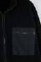 Winter Essentials Siyah Kalın Polar Fermuarlı Dik Yaka Cepli Örme Sweatshirt TBBAW26AO00022 - 9