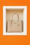 Stone Color Women's Hand and Shoulder Bag New Season Size 18X25 cm - 2
