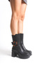 Naliresta Women's Short Boots 00121540 Black - 3