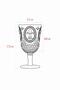 Acrylic Plum 6-Piece Glass & Water Soft Drink Coffee Side Cup 450 ml (Not Glass) - 5